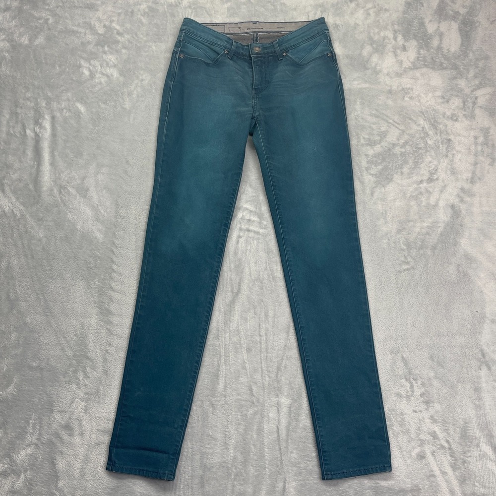Levi's Demi Curve Jeans Womens 25 (26x30) Blue Mid-Rise Slim Fit Skinny Leg